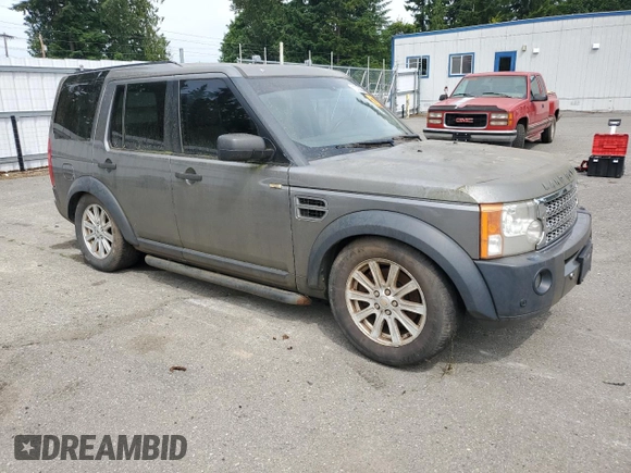 2008 Land Rover LR3 SE with VIN SALAE25468A447301, listed as a Copart auction lot 61275925 with Not provided miles and Clean title. Bid and sale history available at DreamBid. Image 4.