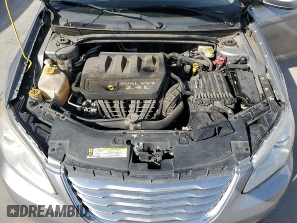 2013 Chrysler 200 LX with VIN 1C3CCBAB8DN641216, listed as a Copart auction lot 88522715 with 158,124 mi miles and Salvage Title. Bid and sale history available at carsss.com. Image 11.