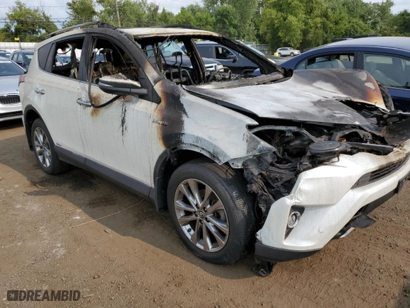 2017 Toyota RAV4 Hybrid Limited with VIN JTMDJREV4HD145943, listed as a Copart auction lot 67702584 with 0 mi miles and Non Repairable. Bid and sale history available at carsss.com. Image 4.