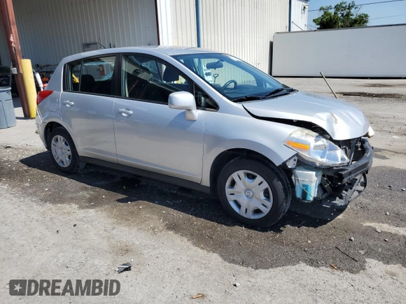 2010 Nissan Versa SL with VIN 3N1BC1CP7AL447706, listed as a Copart auction lot 57443545 with 126,107 mi miles and Salvage title. Bid and sale history available at DreamBid. Image 4.