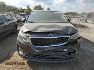 2016 Kia Sedona LX with VIN KNDMB5C15G6172514, listed as a Copart auction lot 72267704 with 81,284 mi miles and Salvage Title. Bid and sale history available at carsss.com. Image 5.