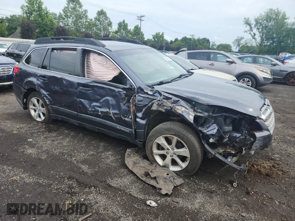 2014 Subaru Outback Limited with VIN 4S4BRBLC6E3304404, listed as a Copart auction lot 63922815 with 107,827 mi miles and Salvage title. Bid and sale history available at DreamBid. Image 4.