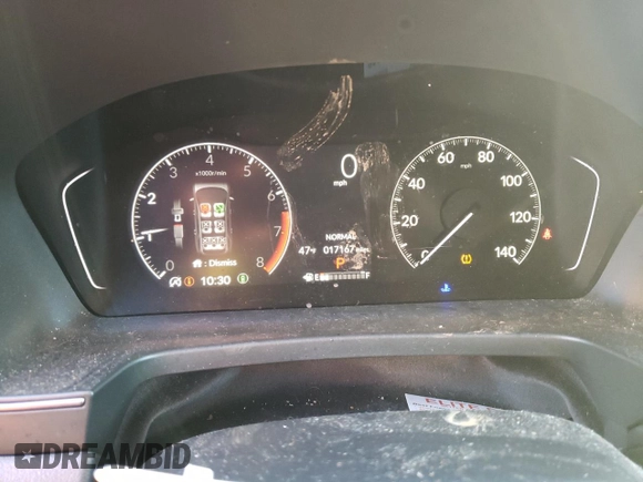 2023 Honda Pilot TrailSport with VIN 5FNYG1H64PB034788, listed as a Copart auction lot 87925275 with 17,167 mi miles and Salvage Title. Bid and sale history available at carsss.com. Image 9.