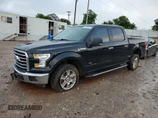 2016 Ford F-150 XL with VIN 1FTEW1CPXGKF97157, listed as a Copart auction lot 57844475 with 105,324 mi miles and Salvage title. Bid and sale history available at DreamBid. Image 1.