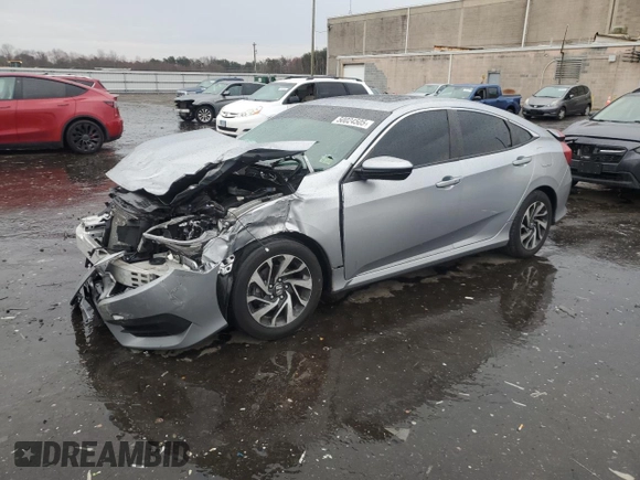 2016 Honda Civic EX with VIN 19XFC2F71GE247949, listed as a Copart auction lot 50024505 with 77,143 mi miles and Salvage Title. Bid and sale history available at DreamBid. Image 1.