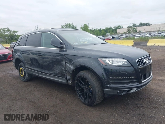 2010 Audi Q7 Premium Plus with VIN WA1LYAFE6AD007439, listed as a IAAI auction lot 42570983 with 96,542 mi miles and . Bid and sale history available at DreamBid. Image 1.