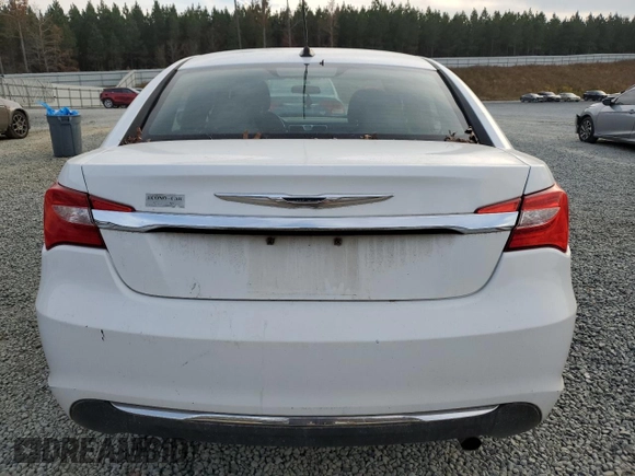 2012 Chrysler 200 LX with VIN 1C3CCBAB1CN117579, listed as a Copart auction lot 81305264 with 224,598 mi miles and Salvage Title. Bid and sale history available at DreamBid. Image 6.