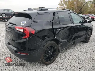 2022 GMC Terrain SLT with VIN 3GKALPEV9NL277074, listed as a Copart auction lot 77792934 with 48,425 mi miles and Salvage title. Bid and sale history available at DreamBid. Image 3.