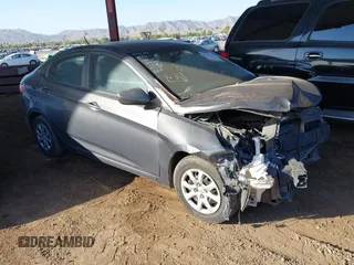 2012 Hyundai Accent GLS with VIN KMHCT4AE4CU219669, listed as a IAAI auction lot 42707582 with Not provided miles and . Bid and sale history available at DreamBid. Image 1.