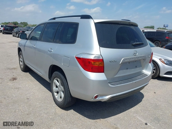 2009 Toyota Highlander with VIN JTEDS41A392073340, listed as a IAAI auction lot 42080829 with 234,060 mi miles. Bid and sale history available at carsss.com. Image 3.