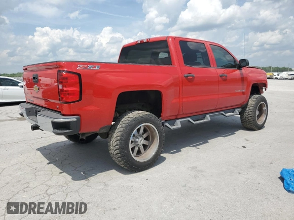 2014 Chevrolet Silverado 1500 LT with VIN 3GCUKREC9EG239715, listed as a Copart auction lot 55322815 with 80,122 mi miles and Salvage Title. Bid and sale history available at DreamBid. Image 3.