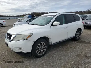 2013 Nissan Pathfinder S with VIN 5N1AR2MM6DC664306, listed as a Copart auction lot 45597835 with 176,144 mi miles and Clean Title. Bid and sale history available at carsss.com. Image 1.