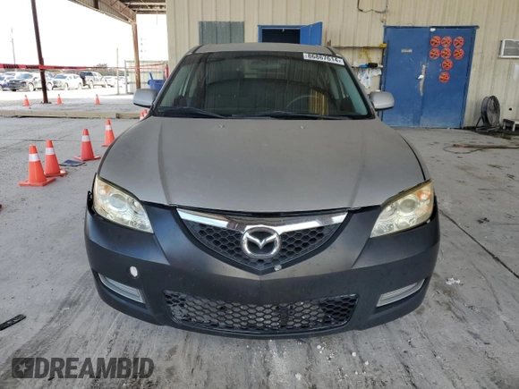 2008 Mazda 3 i Sport with VIN JM1BK12F181834357, listed as a Copart auction lot 86867614 with 52,411 mi miles and Clean Title. Bid and sale history available at DreamBid. Image 5.