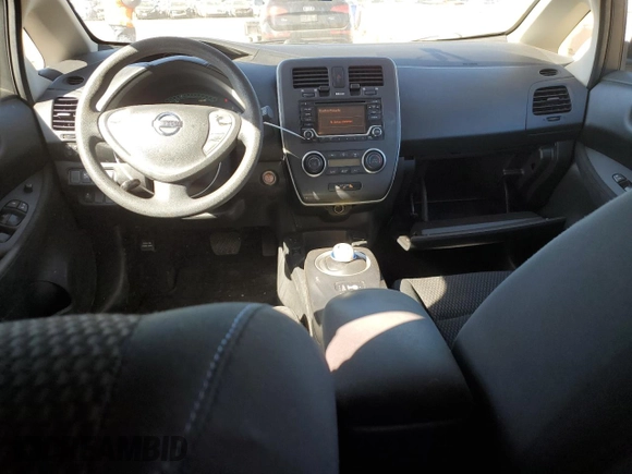 2016 Nissan LEAF S with VIN 1N4BZ0CP9GC314557, listed as a Copart auction lot 46892345 with 94,278 mi miles and Salvage Title. Bid and sale history available at carsss.com. Image 8.