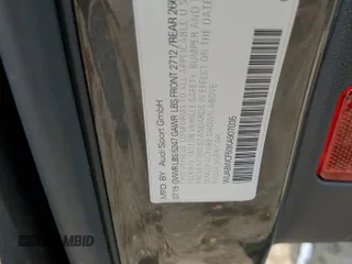 2019 Audi RS 5 Sportback z VIN WUABWCF50KA907035, wystawiony jako Copart lot #65824283 z przebiegiem 32 063 mil mil oraz . Historia ofert i sprzedaży dostępna na DreamBid. Obrazek 12.