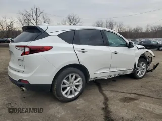 2021 Acura RDX with VIN 5J8TC2H33ML036852, listed as a Copart auction lot 47698795 with 58,960 mi miles and Salvage title. Bid and sale history available at DreamBid. Image 3.