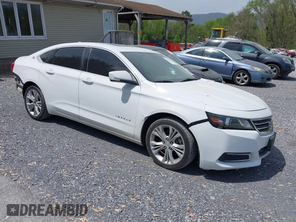 2014 Chevrolet Impala LT with VIN 2G1125S32E9267584, listed as a IAAI auction lot 42079857 with 144,812 mi miles and . Bid and sale history available at DreamBid. Image 1.