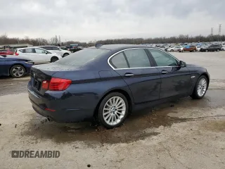 2013 BMW 5 Series 535i with VIN WBAFR7C51DC824056, listed as a Copart auction lot 48257915 with 96,328 mi miles and Salvage Title. Bid and sale history available at DreamBid. Image 3.