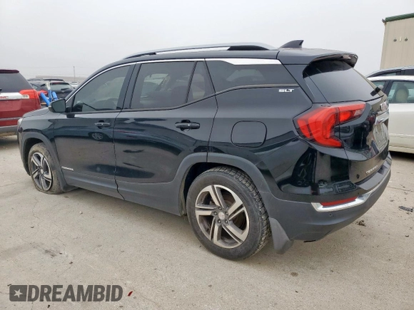 2019 GMC Terrain SLT with VIN 3GKALPEV4KL343302, listed as a Copart auction lot 55336215 with 160,288 mi miles and Clean Title. Bid and sale history available at DreamBid. Image 2.