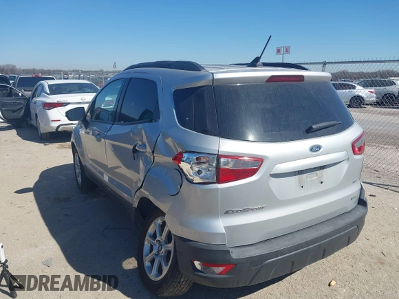 2019 Ford EcoSport SE with VIN MAJ3S2GE7KC262545, listed as a IAAI auction lot 41650639 with 32,211 mi miles and . Bid and sale history available at DreamBid. Image 3.