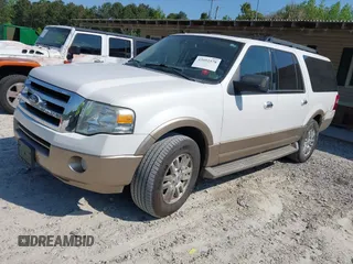 2011 Ford Expedition Max XLT z VIN 1FMJK1H57BEF44680, wystawiony jako IAAI lot #42052578 z przebiegiem 171 357 mil mil oraz . Historia ofert i sprzedaży dostępna na DreamBid. Obrazek 2.