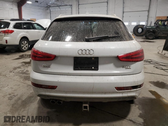 2015 Audi Q3 2.0T Prestige with VIN WA1GFCFS8FR014489, listed as a Copart auction lot 45964755 with 131,099 mi miles and Clean Title. Bid and sale history available at carsss.com. Image 6.