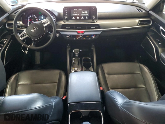 2021 Kia Telluride S with VIN 5XYP6DHC4MG186371, listed as a Copart auction lot 62132095 with 56,513 mi miles and Salvage title. Bid and sale history available at DreamBid. Image 8.