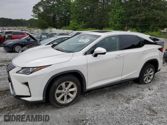 2017 Lexus RX with VIN 2T2BZMCA3HC095676, listed as a Copart auction lot 54319215 with 112,240 mi miles and Clean Title. Bid and sale history available at carsss.com. Image 1.