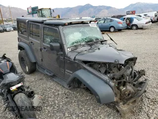 2018 Jeep Wrangler JK Unlimited Sport S with VIN 1C4HJWDG9JL874129, listed as a Copart auction lot 78923644 with 0 mi miles and Salvage Title. Bid and sale history available at carsss.com. Image 4.
