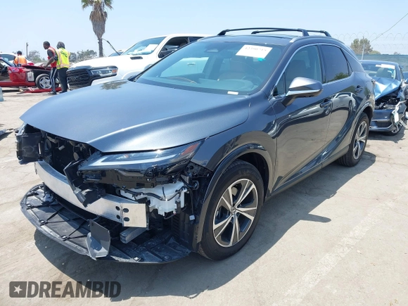 2024 Lexus RX 350 with VIN 2T2BAMCA3RC074903, listed as a IAAI auction lot 42390715 with 4,381 mi miles and . Bid and sale history available at DreamBid. Image 17.