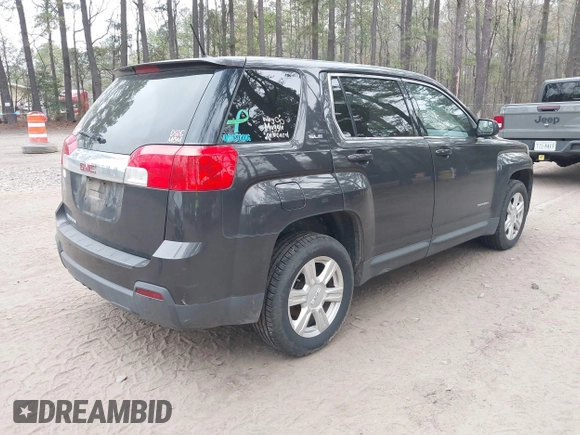 2014 GMC Terrain SLE with VIN 2GKALMEK9E6227719, listed as a IAAI auction lot 41946122 with 156,389 mi miles. Bid and sale history available at carsss.com. Image 4.