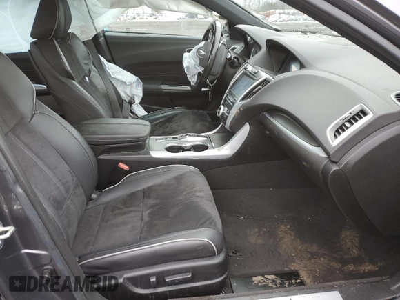 2020 Acura TLX w/A-Spec Pkg with VIN 19UUB3F6XLA002864, listed as a Copart auction lot 45631205 with 59,013 mi miles and Salvage Title. Bid and sale history available at carsss.com. Image 7.