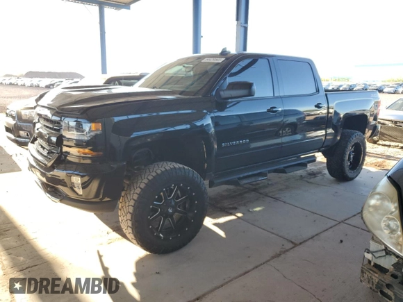 2017 Chevrolet Silverado 1500 LT with VIN 3GCUKREC1HG363756, listed as a Copart auction lot 54429565 with 182,515 mi miles and Salvage Title. Bid and sale history available at DreamBid. Image 1.
