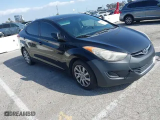 2012 Hyundai Elantra Limited with VIN KMHDH4AE4CU400387, listed as a IAAI auction lot 41916288 with 167,567 mi miles. Bid and sale history available at carsss.com. Image 1.