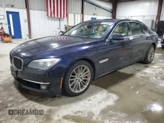 2014 BMW 7 Series ALPINA B7 xDrive with VIN WBAYF8C57ED142303, listed as a Copart auction lot 53107545 with 103,822 mi miles and Salvage title. Bid and sale history available at DreamBid. Image 1.