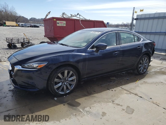 2020 Mazda 6 Touring with VIN JM1GL1VM5L1518689, listed as a Copart auction lot 49400115 with 66,445 mi miles and Salvage Title. Bid and sale history available at carsss.com. Image 1.