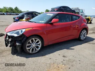 2013 Hyundai Veloster w/Black Int with VIN KMHTC6AD8DU179195, listed as a Copart auction lot 61686335 with 74,004 mi miles and Salvage title. Bid and sale history available at DreamBid. Image 1.