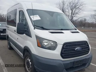 2016 Ford Transit Cargo with VIN 1FTYR1CM5GKA27058, listed as a IAAI auction lot 41753527 with 112,824 mi miles and . Bid and sale history available at DreamBid. Image 1.
