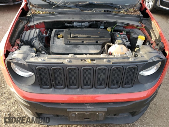 2015 Jeep Renegade Latitude with VIN ZACCJBBH3FPC05601, listed as a Copart auction lot 83986434 with 81,777 mi miles and Clean Title. Bid and sale history available at carsss.com. Image 11.