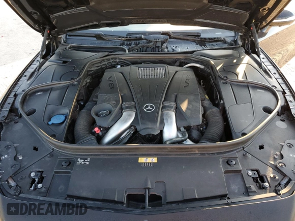 2017 Mercedes-Benz S 550 with VIN WDDXK8CB6HA021306, listed as a Copart auction lot 80687004 with 43,878 mi miles and Non Repairable. Bid and sale history available at DreamBid. Image 11.