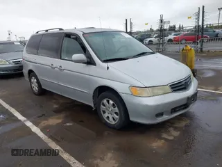 2002 Honda Odyssey EX z VIN 2HKRL186X2H544119, wystawiony jako IAAI lot #41923971 z przebiegiem Nie podano mil oraz . Historia ofert i sprzedaży dostępna na DreamBid. Obrazek 1.