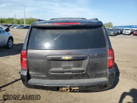 2015 Chevrolet Suburban LT z VIN 1GNSKJKC2FR508045, wystawiony jako Copart lot #56676985 z przebiegiem 120 436 mil mil oraz Szkoda całkowita • Salvage title. Historia ofert i sprzedaży dostępna na DreamBid. Obrazek 6.