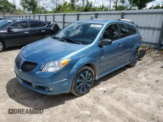 2005 Pontiac Vibe with VIN 5Y2SL63845Z453996, listed as a Copart auction lot 69864174 with 224,650 mi miles and Salvage Title. Bid and sale history available at carsss.com. Image 1.