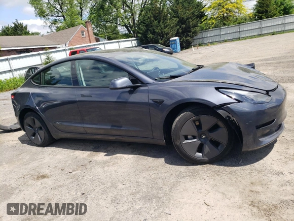 2023 Tesla Model 3 z VIN 5YJ3E1EA3PF546695, wystawiony jako Copart lot #57075155 z przebiegiem 35 871 mil mil oraz Szkoda całkowita • Salvage title. Historia ofert i sprzedaży dostępna na DreamBid. Obrazek 4.