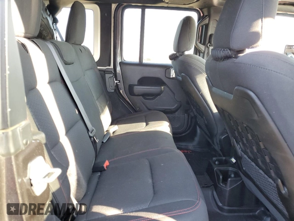 2021 Jeep Wrangler Unlimited Rubicon with VIN 1C4JJXFG8MW869995, listed as a Copart auction lot 83472254 with 48,302 mi miles and Salvage Title. Bid and sale history available at carsss.com. Image 11.