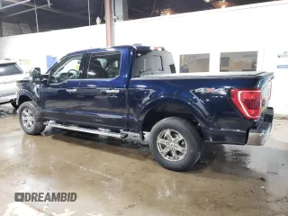 2023 Ford F-150 XL with VIN 1FTEW1EP5PFB04068, listed as a Copart auction lot 57957125 with 40,809 mi miles and Salvage title. Bid and sale history available at DreamBid. Image 2.