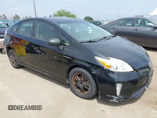 2013 Toyota Prius One with VIN JTDKN3DU8D1691254, listed as a IAAI auction lot 42047639 with 208,680 mi miles. Bid and sale history available at carsss.com. Image 1.