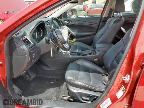 2014 Mazda 6 i Grand Touring с VIN JM1GJ1W61E1137267, выставлен на аукционе Copart как лот 57243225 с пробегом 51 939 миль миль и Списание • Salvage title. История ставок и продаж доступна на DreamBid. Изображение 7.