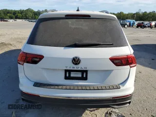 2024 Volkswagen Tiguan S with VIN 3VVRB7AX3RM016730, listed as a Copart auction lot 57854455 with 6,948 mi miles and Salvage title. Bid and sale history available at DreamBid. Image 6.