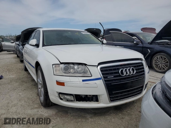 2009 Audi A8 L 4.2L with VIN WAUMV94E79N002967, listed as a Copart auction lot 76050044 with 0 mi miles and Non Repairable. Bid and sale history available at carsss.com. Image 5.
